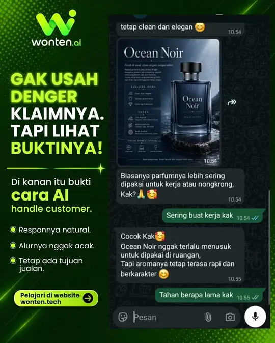 Lihat percakapannya sendiri